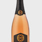 Espumante rose de 24 meses de fermentacion natural con terpenos de mango